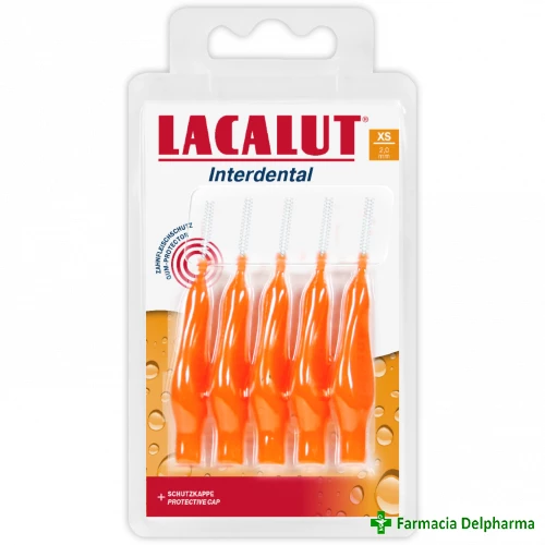 Periute interdentare XS 2 mm Lacalut x 5 buc., Zdrovit