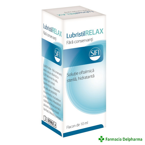 Lubristil relax picaturi oftalmice x 10 ml