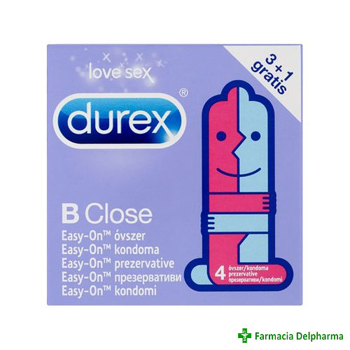 Prezervative Durex B Close x 4 buc., Durex