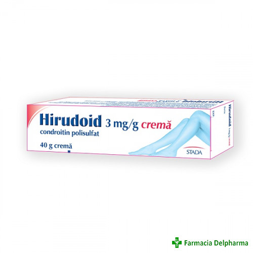 Hirudoid crema 3mg/g x 40 g, Stada