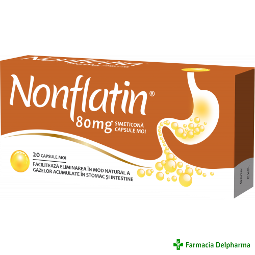 Nonflatin 80 mg x 20 caps. moi, Biofarm