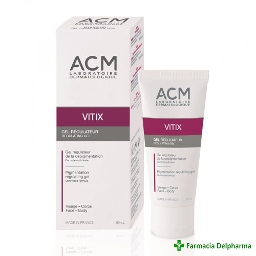 Vitix gel reglator al pigmentarii x 50 ml, ACM