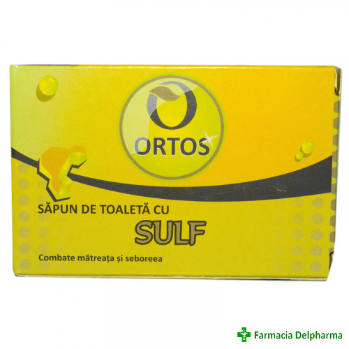 Sapun cu Sulf x 100 g, Ortos