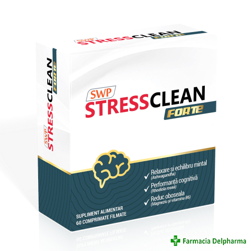 Stressclean Forte x 60 compr., Sun Wave