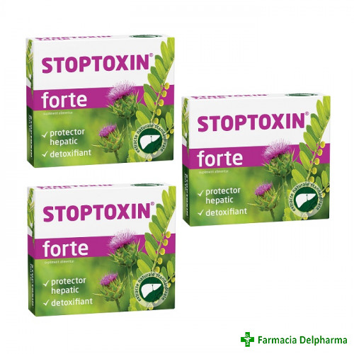 Stoptoxin Forte x 30 caps. 2+1 gratis, Fiterman