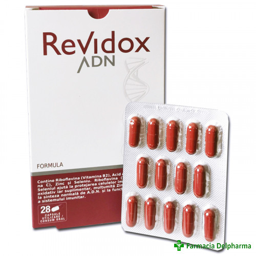 Revidox ADN x 28 caps., Actafarma