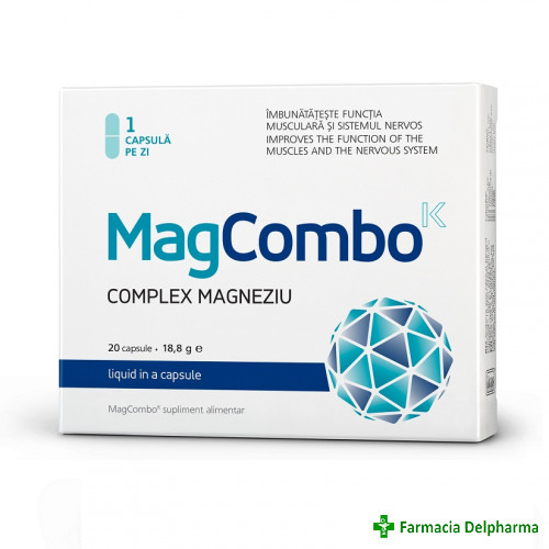 MagCombo Complex Magneziux 20 caps., Vitaslim