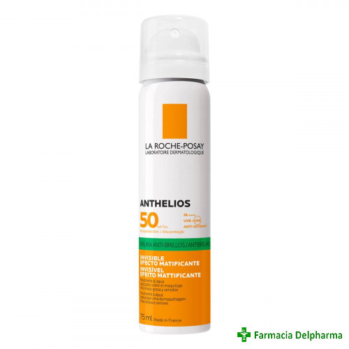 Anthelios spray matifiant invizibil spf50 x 75 ml (ean: 9530)