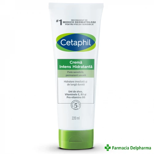 Crema intens hidratanta 24h Cetaphil x 220 ml, Galderma