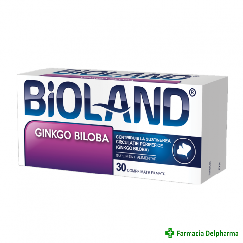 Bioland Ginkgo Biloba 80 mg x 30 compr., Biofarm