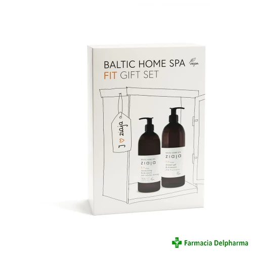 Set Ser anticelulitic x 400 ml + Gel de dus x 500 ml (Baltic Home Spa) Gift Set, Ziaja