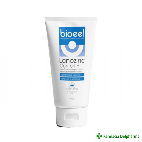 Lanozinc confort+ crema cu oxid de zinc si balsam de peru x 100 g