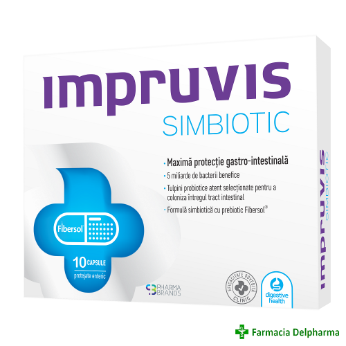 Impruvis Simbiotic x 10 caps., Pharma Brands