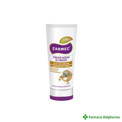 Crema maini si unghii argan x 100 ml 541, Farmec