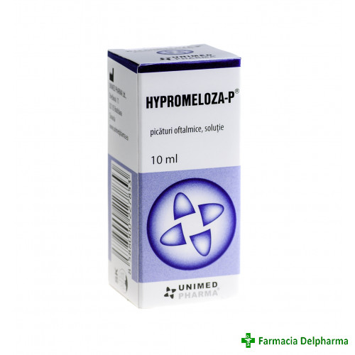Hypromeloza-P picaturi oftalmice x 10 ml, Unimed Pharma
