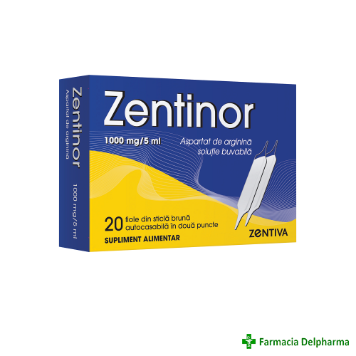 Zentinor x 20 fiole buvabile, Zentiva