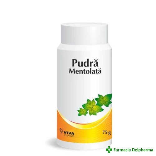 Pudra Mentolata x 75g, Viva Pharma