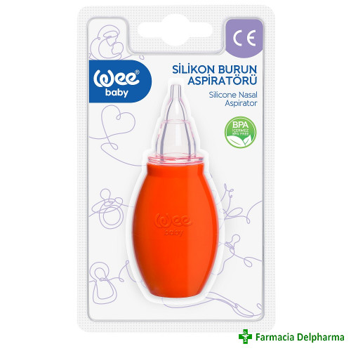 Aspirator nazal din silicon 860, Wee Baby