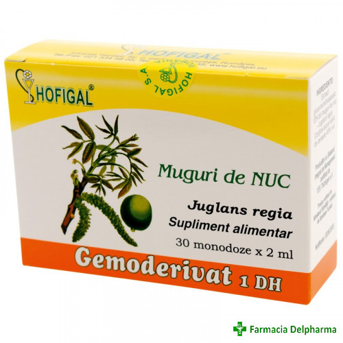 Gemoderivate Muguri de Nuc x 30 doze, Hofigal