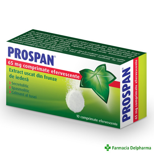 Prospan 65 mg x 10 compr. eff., Engelhard Arzneimittel