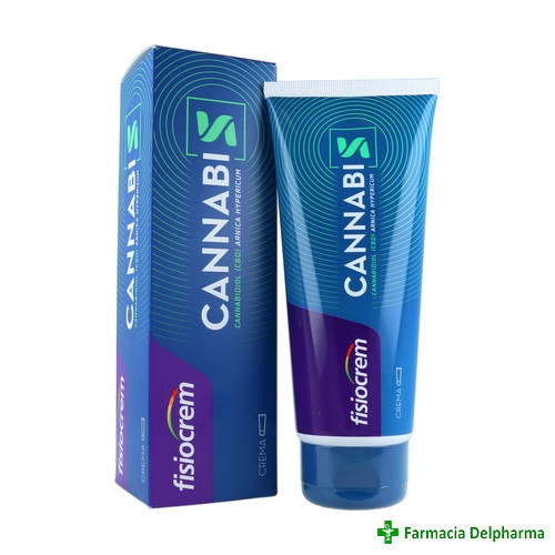 Fisiocrem Cannabis crema cu cannabidol, arnica si hypericum x 60 ml, Uriach