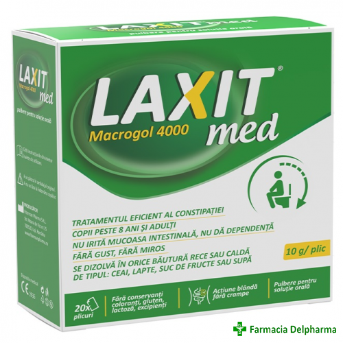 Laxit med 20 plicuri x 10 g