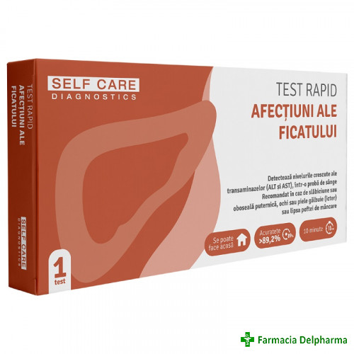 Test rapid afectiuni ale ficatului x 1 buc., Self Care