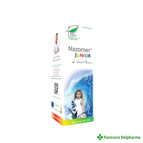 Nazomer Junior spray nazal x 30 ml, Pro Natura