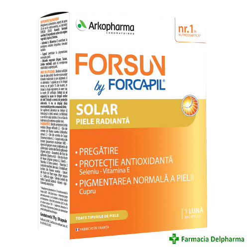 Forcapil forsun solar x 30 caps.