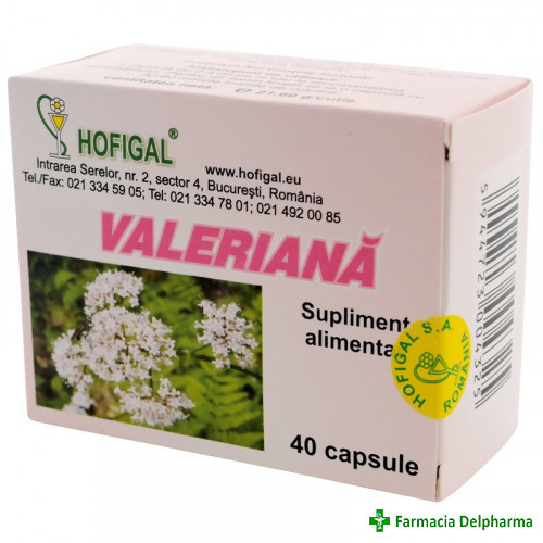 Valeriana x 40 caps., Hofigal
