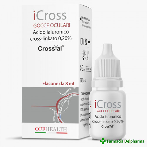 iCross picaturi oftalmice x 8 ml, Offhealth