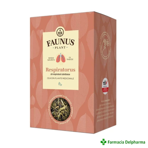 Ceai Respiratorus x 90 g, Faunus Plant