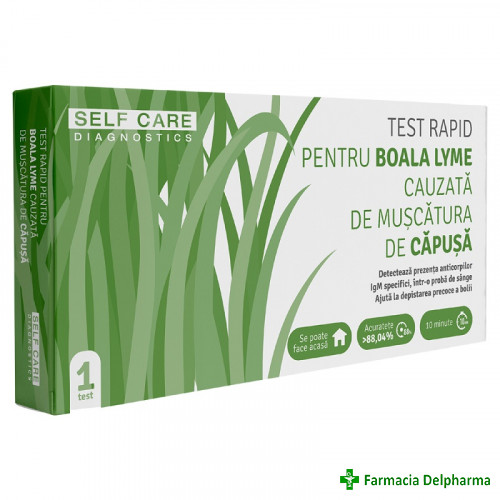 Test rapid pentru boala Lyme x 1 buc., Self Care