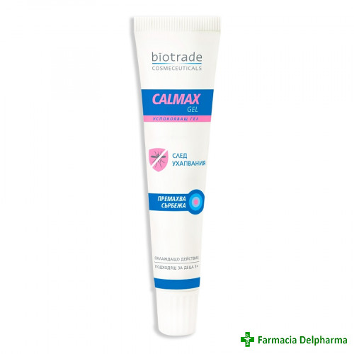 Gel calmant intepaturi Calmax x 30 ml, Biotrade (campanie insecte)