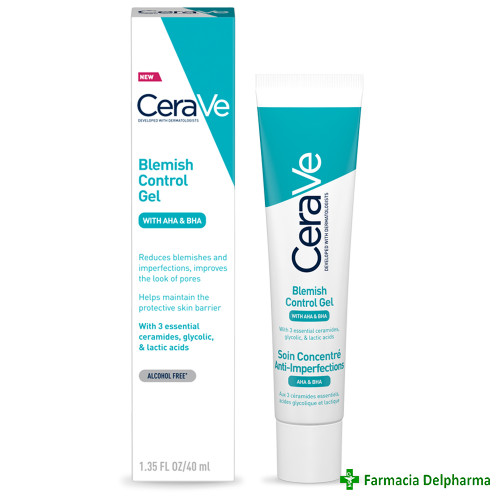 Cerave gel anti-imperfectiuni cu aha si bha x 40 ml (ean: 2357)