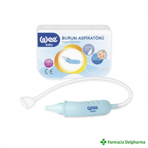 Aspirator nazal cu absorbtie bucala 162, Wee Baby