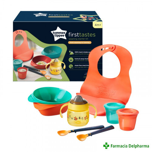 Kit pentru diversificare First Tastes 4m+ TT0268-2, Tommee Tippee