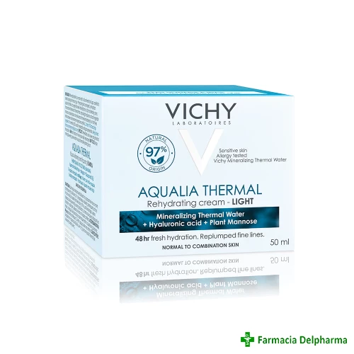 Crema rehidratanta pentru ten normal Aqualia Thermal Light x 50 ml, Vichy
