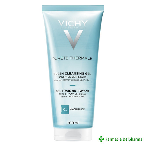 Gel de curatare cu efect de prospetime Purete Thermale x 200 ml, Vichy