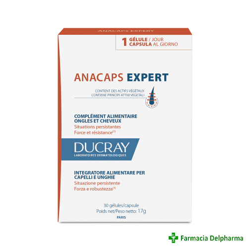 Anacaps Expert Ducray x 30 caps., Pierre Fabre