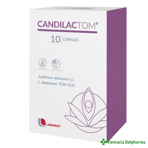 Candilactom x 10 caps.