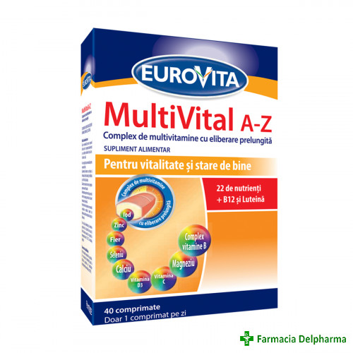 Eurovita Multivital A-Z x 40 compr., Perrigo