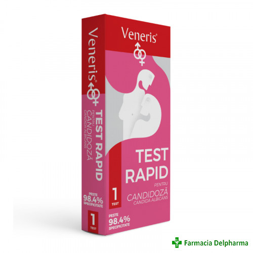 Test rapid pentru candidoza unisex x 1 buc., Veneris