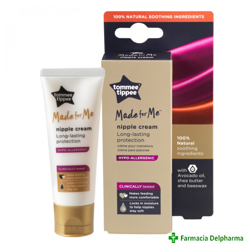 Crema pentru mameloane Made for Me x 40 ml TT0262, Tommee Tippee