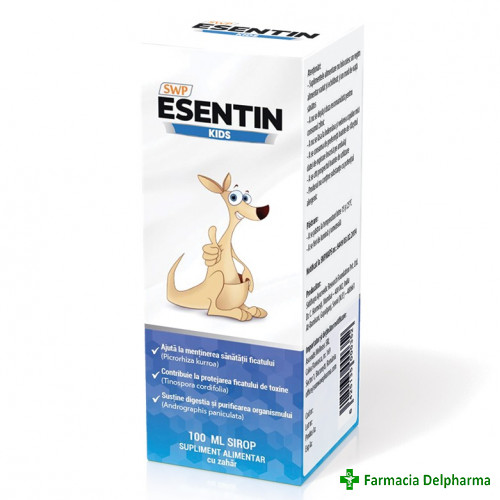 Esentin Kids sirop x 100 ml, Sun Wave