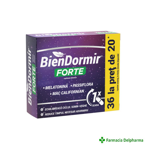 Bien Dormir Forte x 36 caps., Fiterman