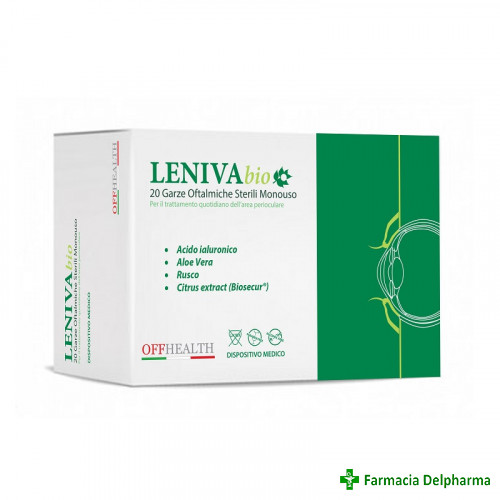 Leniva Bio servetele oftalmice sterile x 20 buc., Offhealth