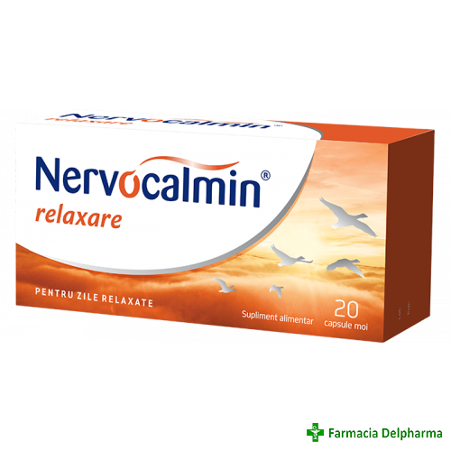 Nervocalmin relaxare x 20 caps. moi