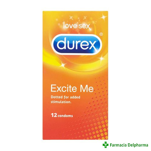 Prezervative Durex Excite Me x 12 buc., Durex