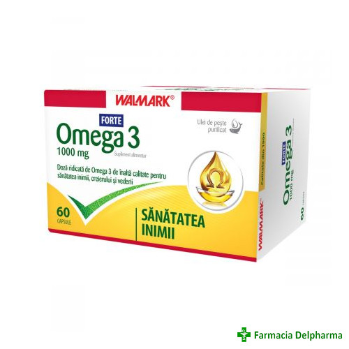 Omega 3 Forte 1000 mg x 60 caps., Walmark